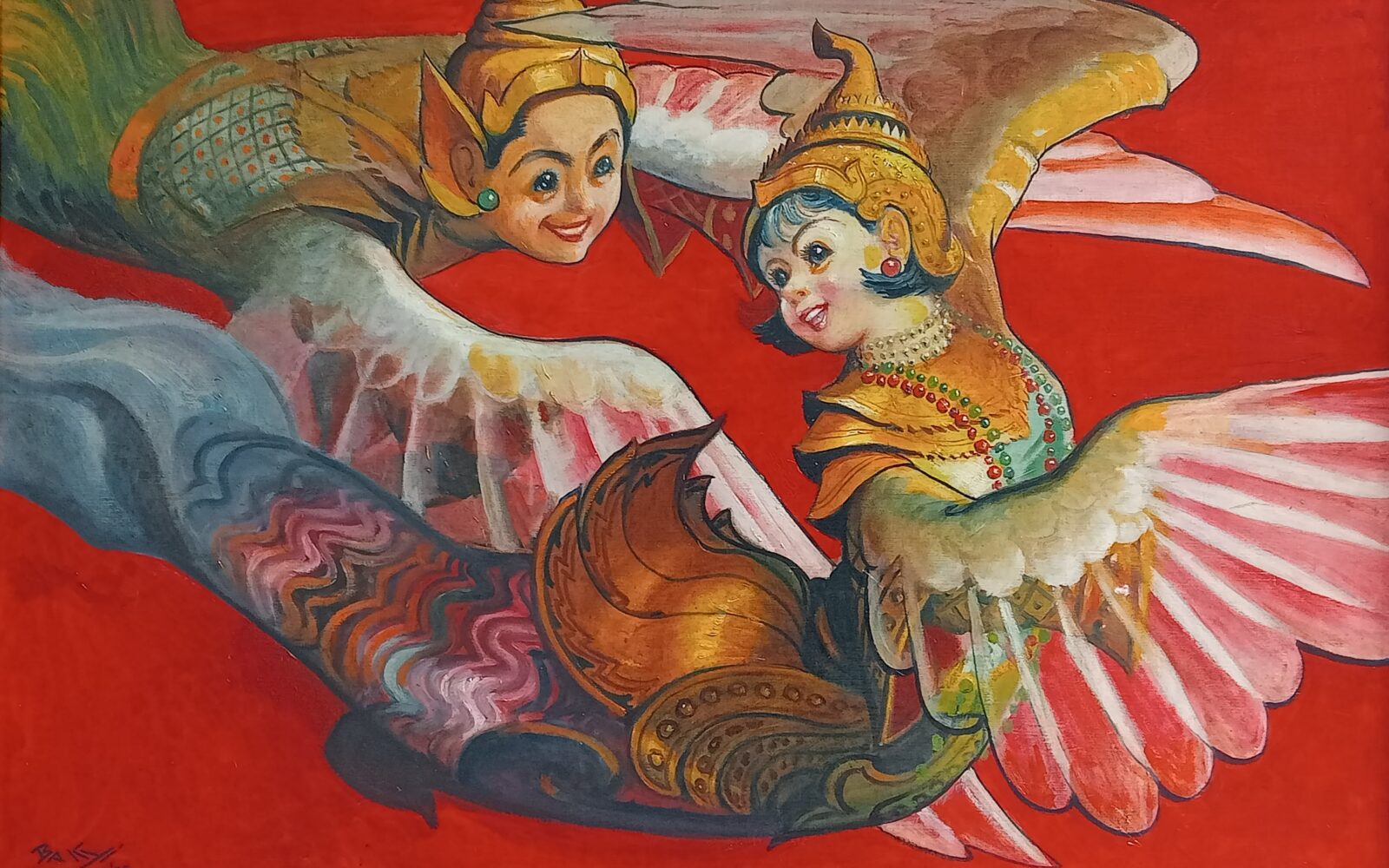 Brushstrokes of a nation SV Gallery Yangon